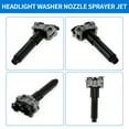thumbnail image 7 of Front Passenger Side Headlight Washer Nozzle for Toyota Land Cruiser 2016-2019 No.8520760110 1pc, 7 of 7