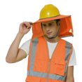 thumbnail image 1 of TOPTIE Écran Solaire pour Casque Rigide, Écran Solaire à Grand Bord avec Encolure en Maille et Visière pour Casques Rigides, Haute Visibilité et Réfléchissant, 1 of 7