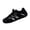 Black_007, variant on Women’s Breathable Mesh Minimalist Barefoot Athletic Sneakers, Lace Up Wide Toe Box Non-Slip Flexible Training Walking Shoes with Geometric Side Strip Black 5.5(EU-36)