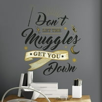 Harry Potter Muggles Wall Quote Giant Wall Decals
