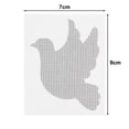 thumbnail image 6 of Tnobhg 20Pcs Window Screen Repair Patch Kit Strong Adhesive Cartoon Cat Bird Shape Door Screen Netting Hole Tear Repairing Sheet Sticker Set, 6 of 8