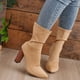 thumbnail image 5 of Amzcrzy Zapatos de mujer,Zapatos de mujer,Zapatillas de mujer, Sandalias de tacón alto para mujer, sandalias para mujer, botas ajustadas, botines con estilo. Sandalias Mujer Zapatillas De Casa, 5 of 5