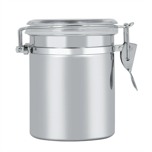 Contenedor de té, recipiente de café de acero inoxidable Contenedor de café Contenedor de azúcar Rendimiento de primer nivel