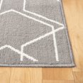 thumbnail image 2 of Safavieh  Pyramid Mick Modern Rug 9'  x  12' - Grey/Ivory - Rectangle, 2 of 5