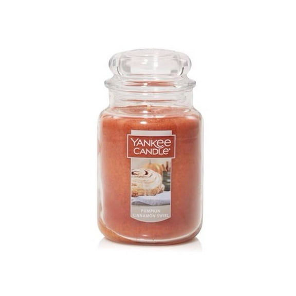 Yankee Candle Pumpkin Cinnamon Swirl Large Classic Jar Candle