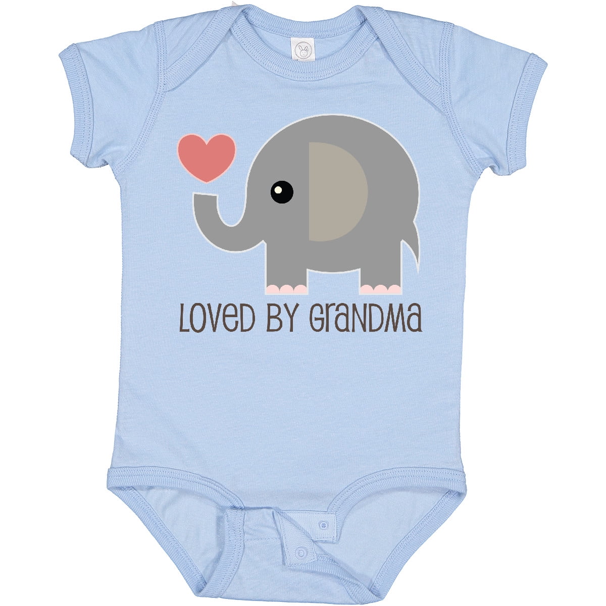 Inktastic Loved by Grandma Cute Grandchild Boys or Girls Baby Bodysuit
