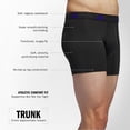 thumbnail image 2 of Ropa interior deportiva adidas Athletic Fit para hombre, paquete de 3 unidades, color negro S, 2 of 7