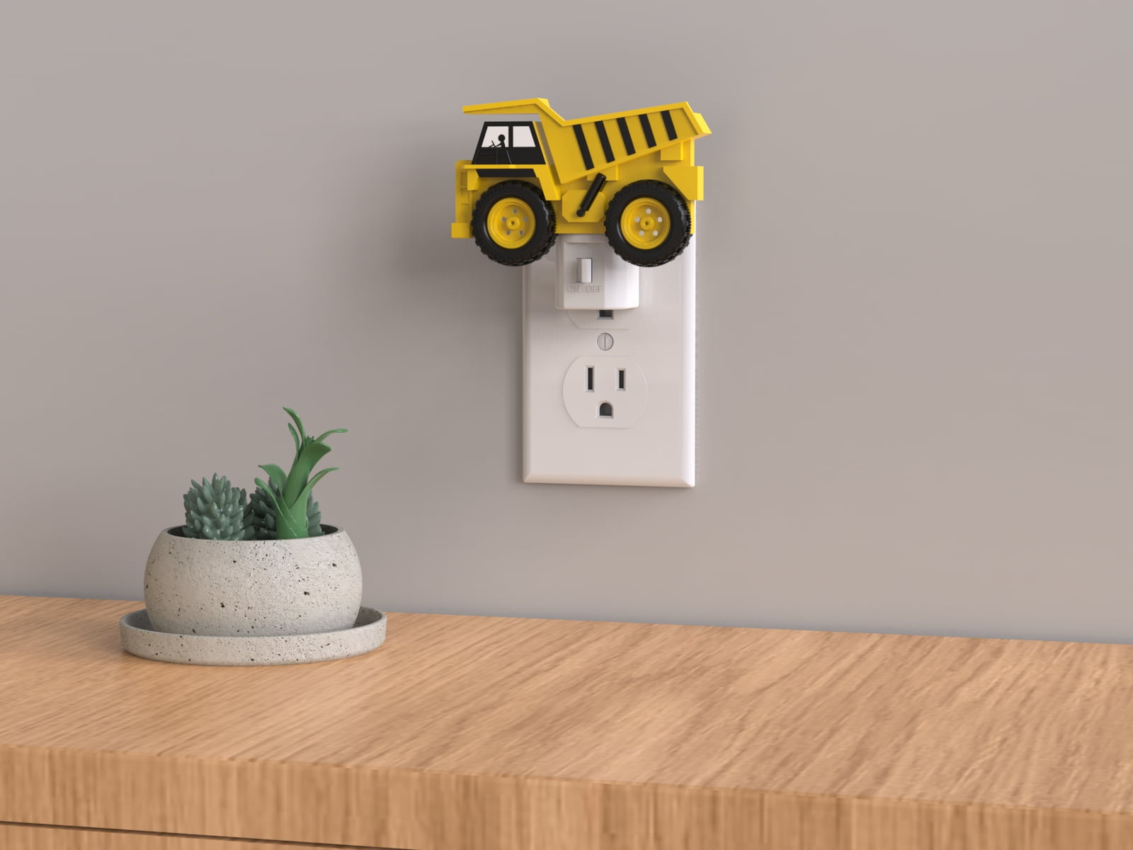Meridian Lighting Dump Truck Night Light