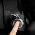 thumbnail image 2 of 1 Item Apply To Jaguar Engine Start Stop Button Cover Push Start Button Cover Ignition Decoration Protective Cover Universal Button,qwer416, 2 of 4