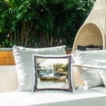thumbnail image 3 of Stupell Industries Herons on Boat with Tartan Design by Nicole DeCamp Outdoor Printed Pillow, 3 of 6