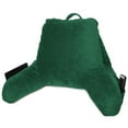 thumbnail image 3 of Clara Clark Backrest with Arms and Pockets- Premium Shredded Memory Foam, Medium, Hunter Green, 3 of 7