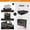 A, variant on Lockable Hardshell Fireproof Waterproof Document Organizer Portable Secure Storage Case for Important Files Certificates Passport Home Office