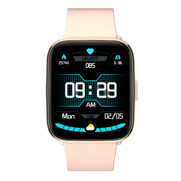 G12 Pro Smart Bracelet Sports Watch 1.69'' Full-touch Screen BT Call Body Temperature Measurement Health Monitor Multiple Sports Mode Voice Assistant Compatible with Android iOS
