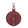 thumbnail image 1 of Teyjry Retro Crazy Horse Leather Multifunctional Coin Purse Data Cable Bluetooth Headphone Cover, 1 of 1