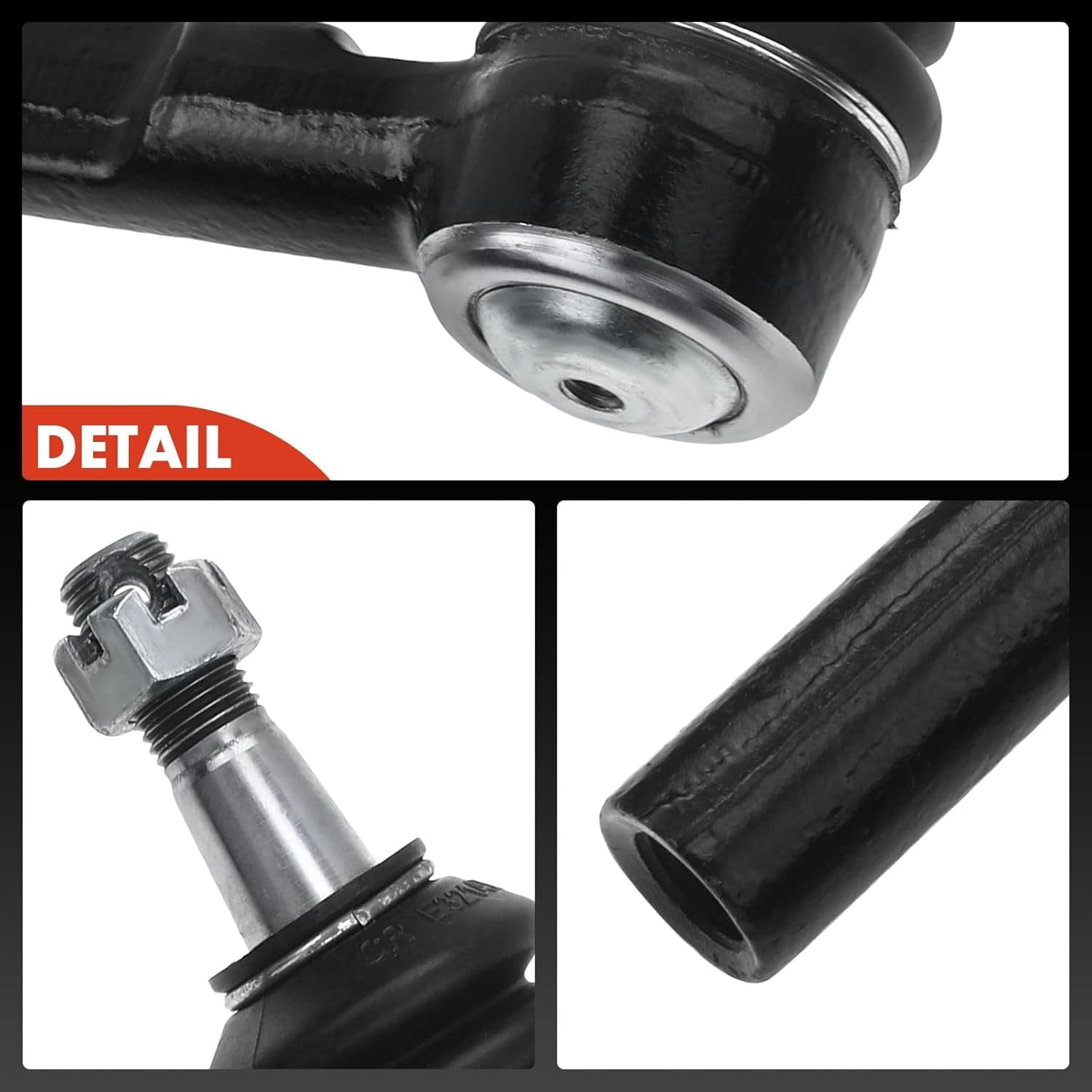 A-Premium 2 x Front Outer Tie Rod Ends Left Right Kit Compatible with Chevy Malibu 2004-2012 Pontiac G6 2005-2010 Saturn Aura 2007-2009# ES800086