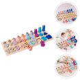 thumbnail image 4 of 1 Set Montessori Toy Toddler Wooden Puzzle Shape Matching Toy Educational Toy, 4 of 9