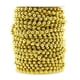 thumbnail image 1 of Rollo Garland Mandala Crafts de perlas doradas metálicas falsas de 6 mm, 25 m, 1 of 7