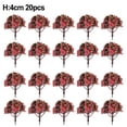 thumbnail image 1 of MYG 20Pcs Model Trees Railway Scenery Flower Tree Landscape 4cm HO O Z Scale, 1 of 9