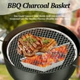 thumbnail image 4 of Charcoal Basket Set of 2PCS - BBQ Charcoal Grill Basket Holders Charcoal Grill Accessories, 4 of 7