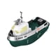 thumbnail image 4 of Mini barco RC, regalos de cumpleaños, minibarcos de juguete para bañera para niños, niñas y ríos Verde, 4 of 9