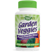 Nature's Way Garden Veggies, Veggie Blend, 60 Capsules