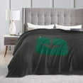 thumbnail image 4 of Charlotte 49ers Original Fleece Blanket, Very Soft Microfiber Flannel Blanket for Couch Warm and Cozy for All Seasons, 4 of 6