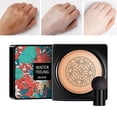 thumbnail image 3 of 2 piezas Air Cushion BB Fácil de aplicar Foundation Maquillaje natural Corrector hidratante Base de maquillaje brillante Corrector Baoblaze Corrector de cara de maquillaje, 3 of 6