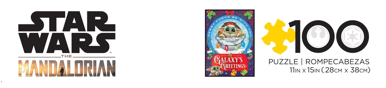 Buffalo Games 100-Piece Star Wars Galaxy's Greetings Interlocking Jigsaw Puzzle