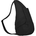 thumbnail image 2 of AmeriBag 17" Nylon Crossbody Sling Healthy Back Bag (Black), 2 of 8