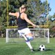 thumbnail image 5 of GoSports Balón de fútbol clásico en blanco y negro con bomba premium, disponible como balones individuales o en paquete de 6, elige tu tamaño, 5 of 6