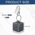 thumbnail image 4 of 16pcs Tablecloth Weights With Metal Clip, Cube Table Covers Pendant Stones, Marble Table Cloth Weights For Decorationp2025041101016, 4 of 5
