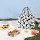 thumbnail image 5 of Lonchera, Bento Boxes Bolsa térmica estampada Bolsa de almuerzo portátil Bolsa de viaje Picnic Lonchera Bolsa de almuerzo para el trabajo Escuela Bolsa Bento Bolsa Aislamiento térmico, 5 of 8