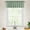 Sage Green, variant on Curtain Valance,Waffle WeaveWindow Valance for Bathroom,Rod Pocket Tailored Kitchen Valance Curtain Cafe Curtains - 60" x 15", White, One Panel