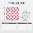 thumbnail image 3 of Picia Floral Strawberr 2 Piece Car Windshield Sun Shade Foldable | Foldable Sun Shield for Front Window Blocks UV Rays and Keeps Your Vehicle Cool-, 3 of 7