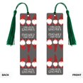 thumbnail image 2 of Kdxio Chillin with My Gonme Print Metal Tassel Bookmarks,Perfect Gift for Art Lovers and Bookworms Metal Bookmarks for Women, 2 of 8
