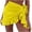 Yellow, variant on NMMUED Women's Sarong Wrap Swimsuit Cover Up Ruffle Edge Short Beach Skirt Tie Chiffon Bathing Suit Coverups Sheer Bikini Pareo Summer Vacation Resort Wear Beige A
