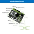 thumbnail image 4 of JINGSHA Shark Tech X58 Motherboard Bundle for LGA1366 CPUs - Supports X5650 & X5675, 6-Core Performance, RECC Memory Compatible, M-ATX Design with PCI-E, USB 3.0, and SATA Interfaces., 4 of 6