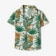 thumbnail image 2 of Odeerbi 6M-13Y Niños Camisa Hawaiana Verano Playa Camisas de Algodón Niños Blusa de Manga Corta Flor Tropical Camisa Estampada Ocio Tops, 2 of 9