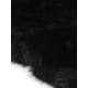 thumbnail image 5 of Abrigo de piel sintética para mujer curvy glam de talla grande, chaqueta de frente abierto, manga larga, abrigo de invierno cálido y peludo, 1X negro, 5 of 6