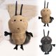 thumbnail image 1 of Liquidación de Ywbawe Linda almohada de cucaracha Adorable muñeco de peluche Qiang, perfecto para burlarse, regalos de cumpleaños divertidos y decoración única para el hogar Ofertas de liquidación de, 1 of 8