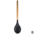 thumbnail image 1 of Wooden Handle Silicone Kitchenware 11-Piece Set High Temperature Resistant Kitchen Tools Non-Stick Spatula Spoon 12-Piece Kitchen Set, 1 of 8