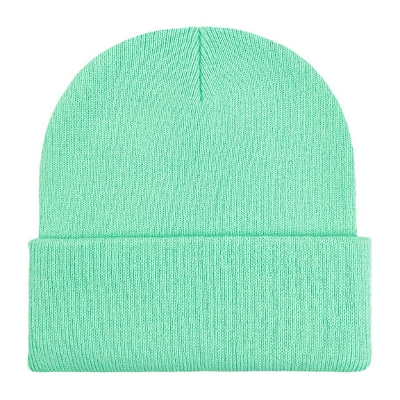 Generic Unisex Beanie Winter Knitted Soft Warm Hat For Men/Women Ski Watch Cap Beanie for Men Women Unisex Knit Cuffed Plain Winter Beanies Hats Skull Cap