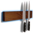 thumbnail image 1 of Soporte magnético para cuchillos Gourmetop, 30 cm, madera de acacia oscura, 1 of 7