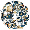 thumbnail image 2 of Vintage Space Adventure Stickers, Waterproof Fantasy Sticker for Water Bottle Laptop Phone Cases Planner Skateboard Luggage Helmet Party Favor Decor, Ideal for Adults Teens Teacher Rewards, 2 of 9