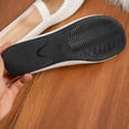 thumbnail image 6 of Miluxas Women's Ballet Shoes Comfortable Slip on Round Toe Flat Casual Shoes for Walking, Driving, Dressy White 9.5(43), 6 of 9