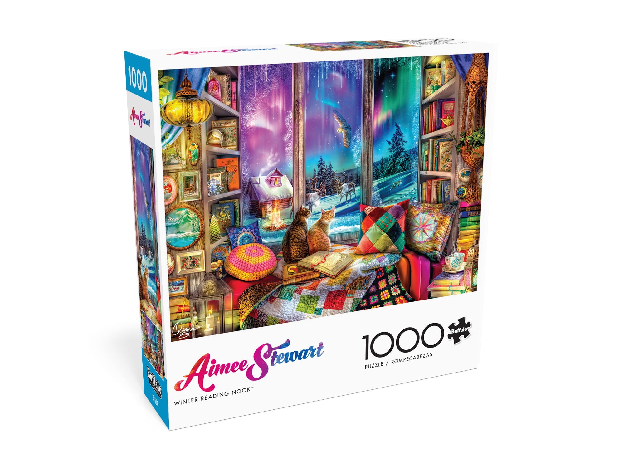 Buffalo Games 1000-Piece Aimee Stewart Winter Reading Nook
