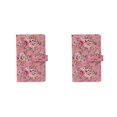 thumbnail image 1 of QualitChoice 3-Inch 96 Pockets PU Leather Instant Instant Photo Photo Card Collection Album Picture Case for 8/9/7s/25/70/90 pink + rose 2Set, 1 of 6