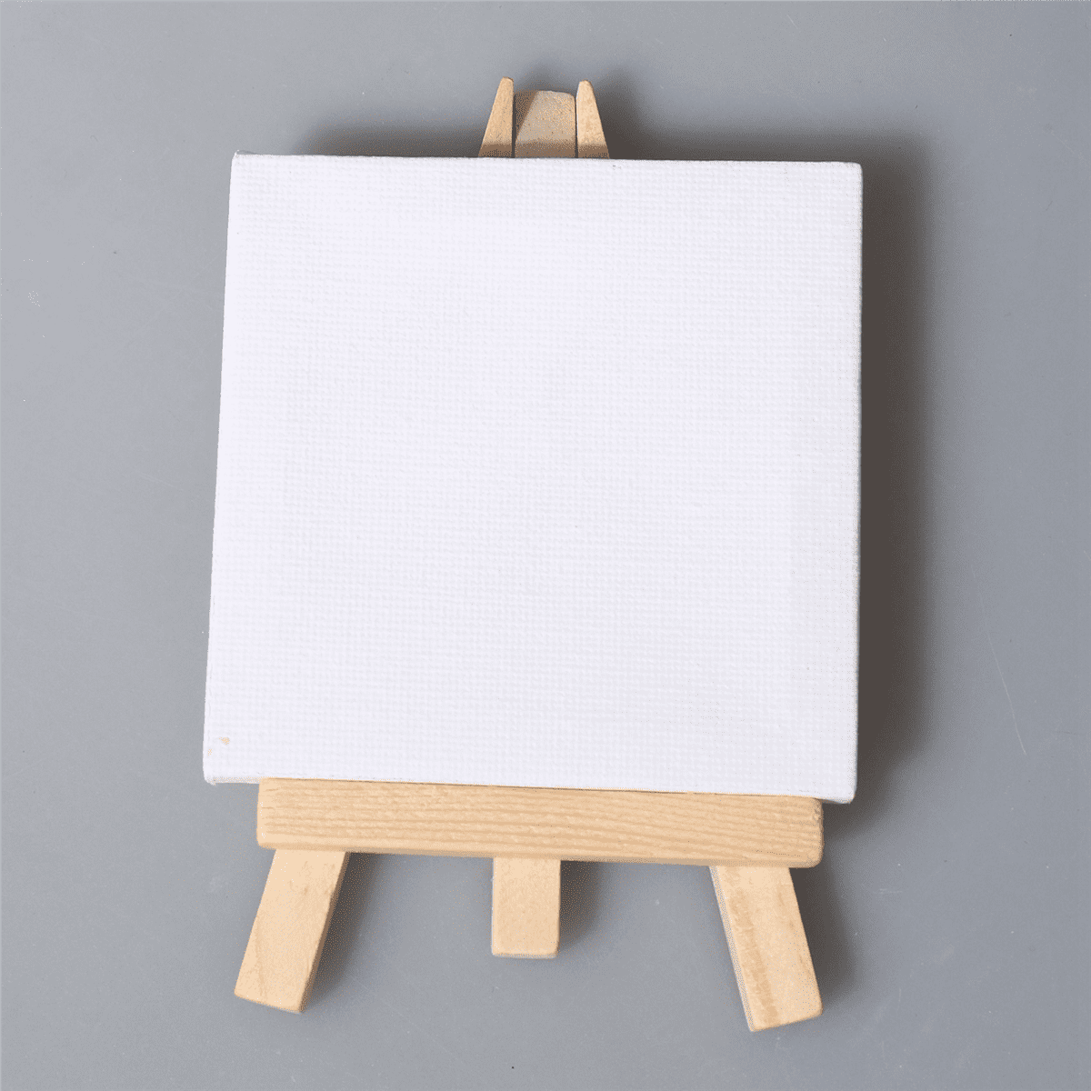 Artists 3 Inch X3 Inch Mini Canvas & 5 Inch Mini Easel Set Painting Craft Drawing Set 72 Mini Canvases & 72 Mini Easels