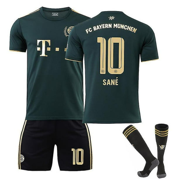 22 23 Fc Bayern Munich Jersey Kits Ninos Hombres Uniformes de futbol Green Memorial Edition Soccer Jersey 10 SANE XL BmatwkZeng Bmatwk Jersey Walmart en linea