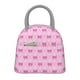 thumbnail image 1 of Fotbe Pink bows Bolsa de Almuerzo con Estampado, Lonchera Aislada, Contenedor de Comida Reutilizable Tipo Cooler a Prueba de Fugas, 1 of 6